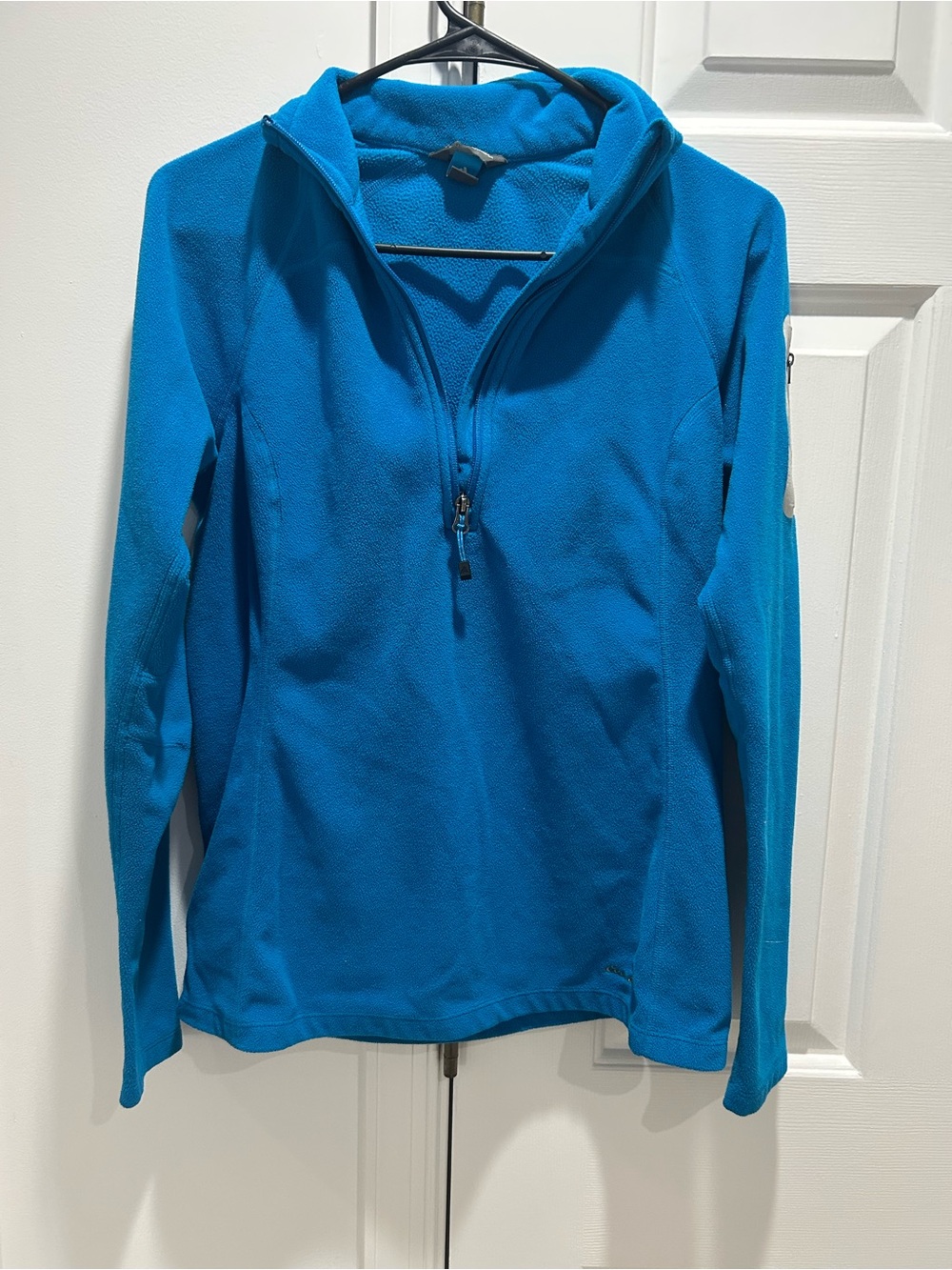Eddie Bauer Turquoise Blue Fleece Jacket